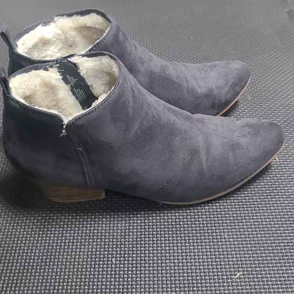Suede Ankle Boots - Picture 3 of 4